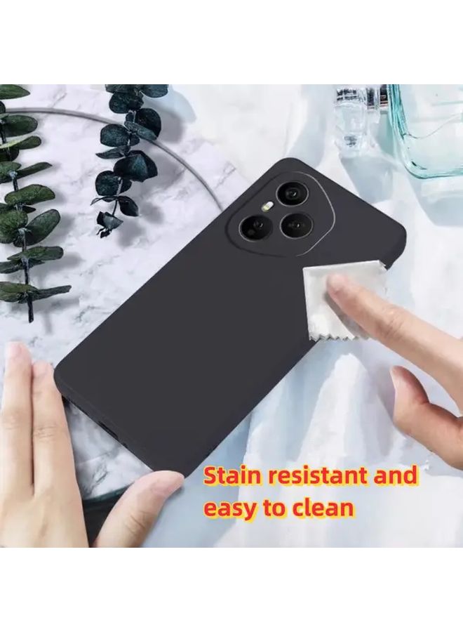 Light Purple Shockproof TPU Phone Case For Honor 400 Lite Minimalist Anti Scratch - Image 5